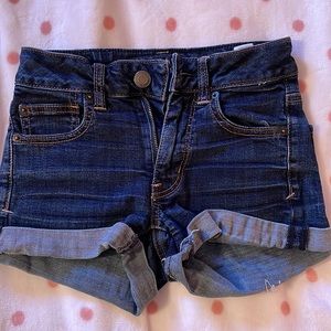 American Eagle Dark Blue Shorts High waisted